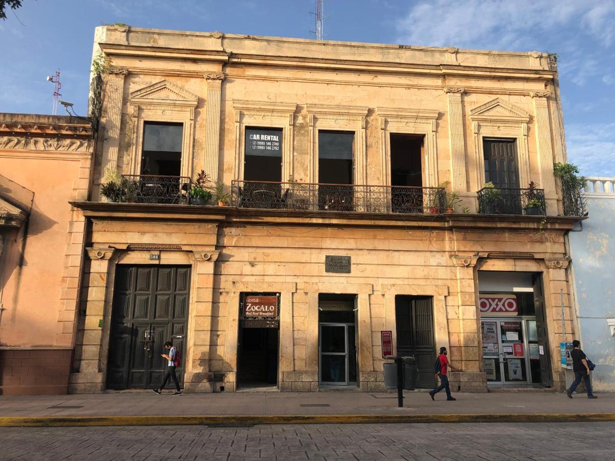 ホテル Hostal Zocalo メリダ エクステリア 写真