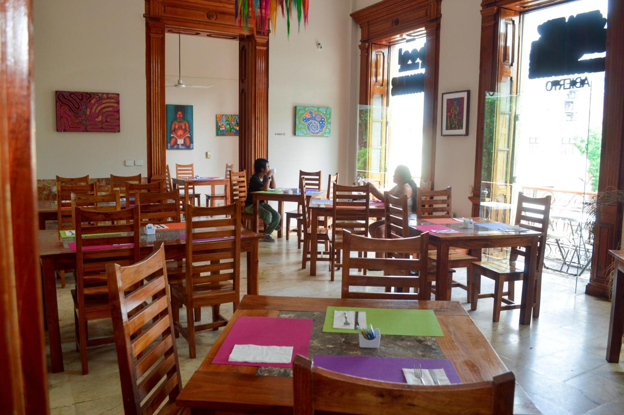 ホテル Hostal Zocalo メリダ エクステリア 写真